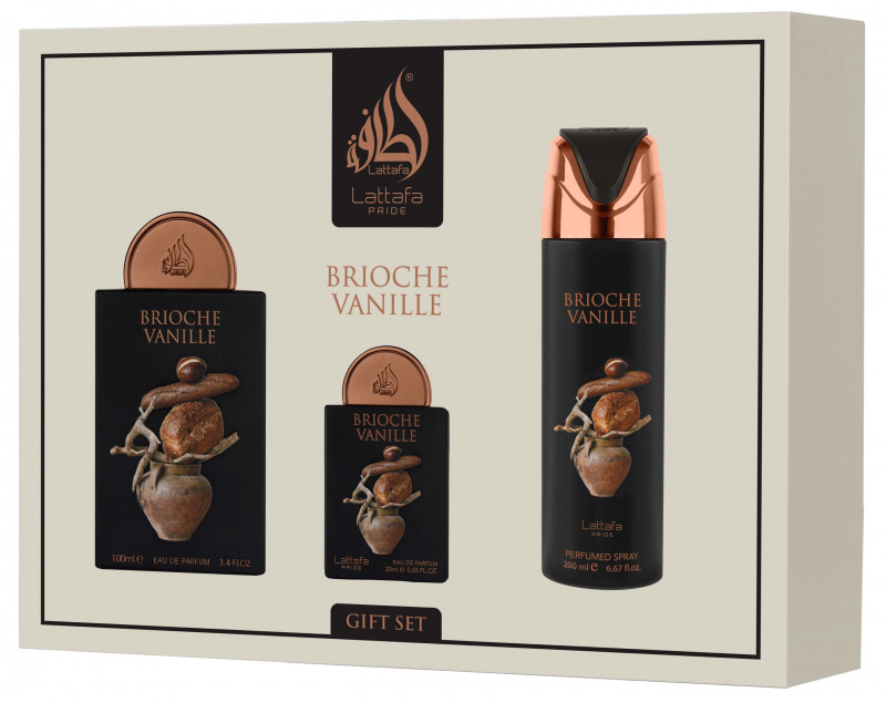 GS BRIOCHE VANILLE (3 шт x 100 мл x 20 мл x 200 мл DEO)