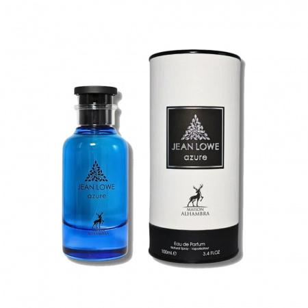 Духи JEAN LOWE AZURE 100 мл синий флакон Maison Alhambra цитрусовые