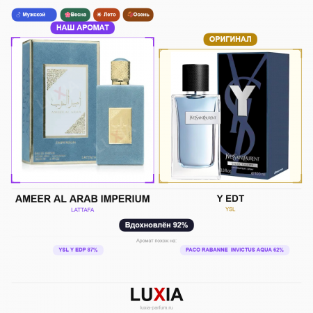 Духи AMEER AL ARAB IMPERIUM фото оригинал