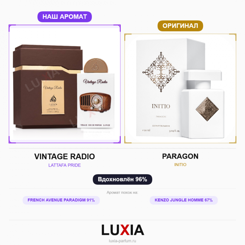 Духи VINTAGE RADIO фото оригинал