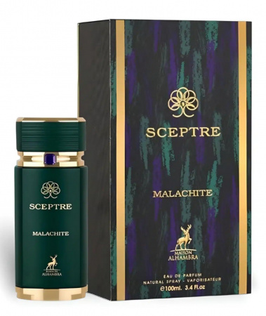 Духи SCEPTRE MALACHITE 100 мл черный флакон Maison Alhambra аналог God of Fire