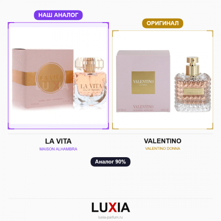 Духи LA VITA фото оригинал